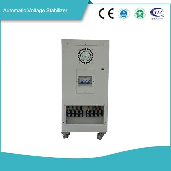 High Efficiency Automatic Voltage Stabilizer 10KVA - 90KVA CPU Intelligent Controlled