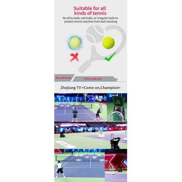 Красная черная емкость шариков ПК поддержки 160 машины стрельбы теннисного мяча цвета для тренировки практики