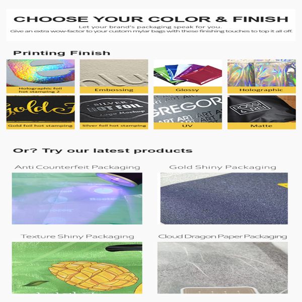 Customized Size Food Grade Refrigerator Fresh Keeping Bag 3 Side Seal for Melons Fruits Meat Snacks Coffee Preservation