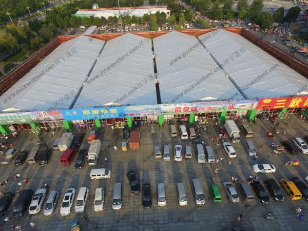 40m Width Dome Big Event Tents For Special Snack Food Festival Celebration
