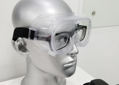 Óculos de proteção de segurança uv transparentes exteriores da proteção dos vidros de segurança da prova da poeira do laboratório