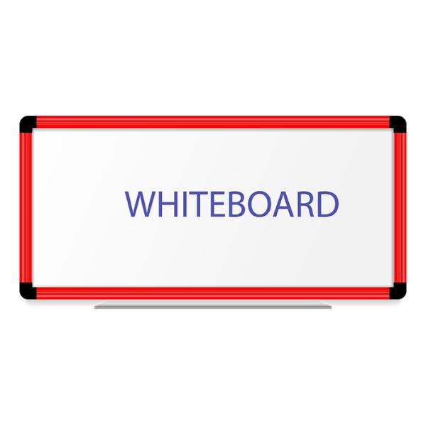 Double Side Wall Mounted Magnetic Whiteboard On Wall Calendar Aluminum Frame