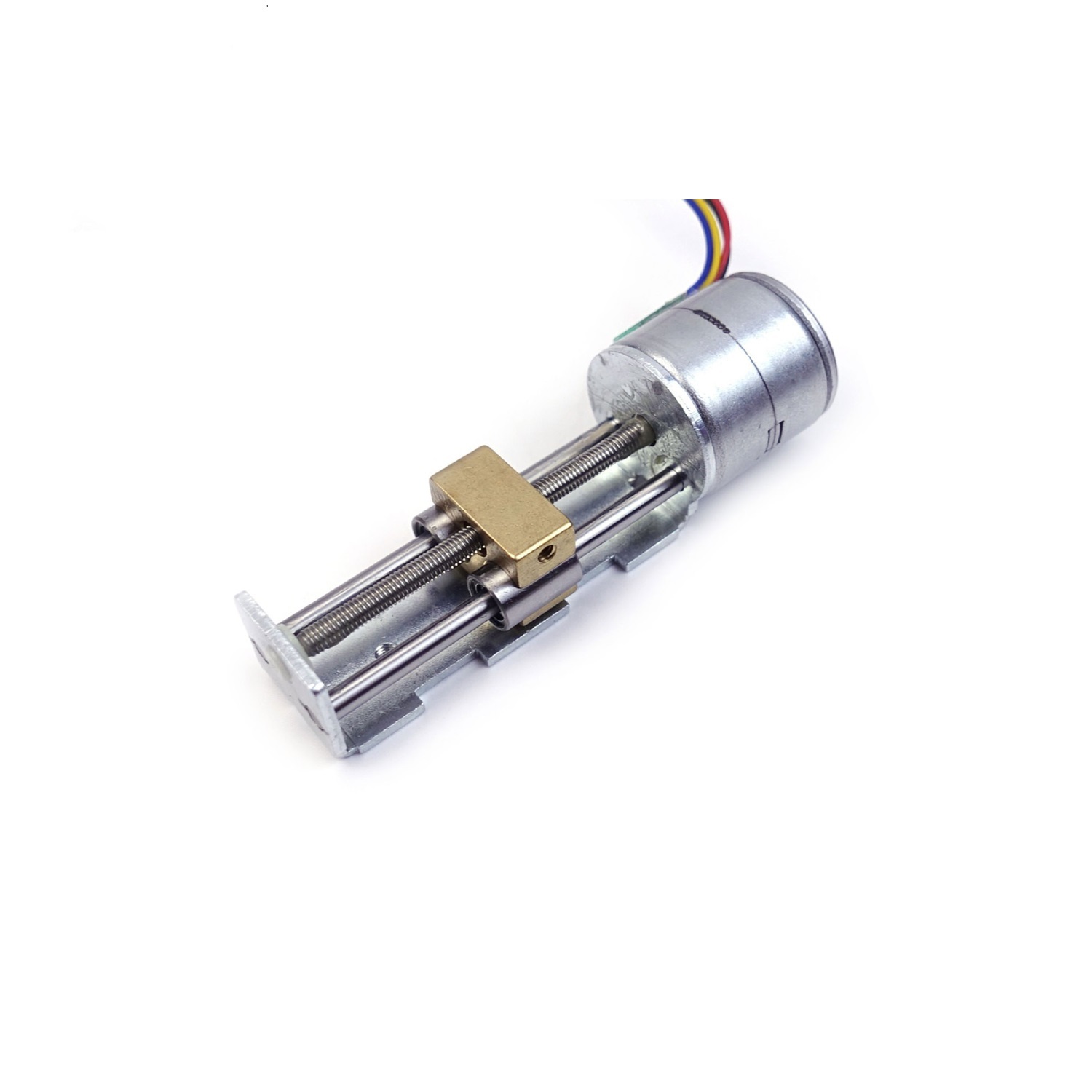 20mm Linear Stepper Motor 12V DC 2-Phase Bi-polar High Precision Positioning Micro Lead Screw Motor with Metal Slider