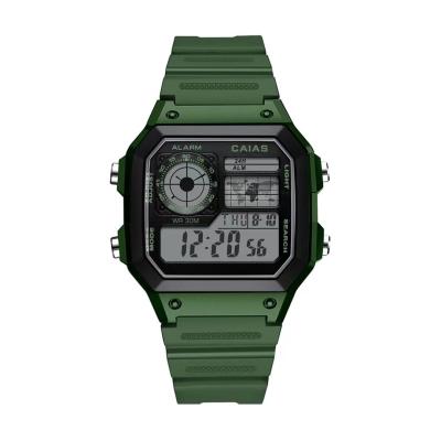 Stay Active with 100 Meters Water Resistance Digital Sport Watch featuring Date Calendar and Battery Power