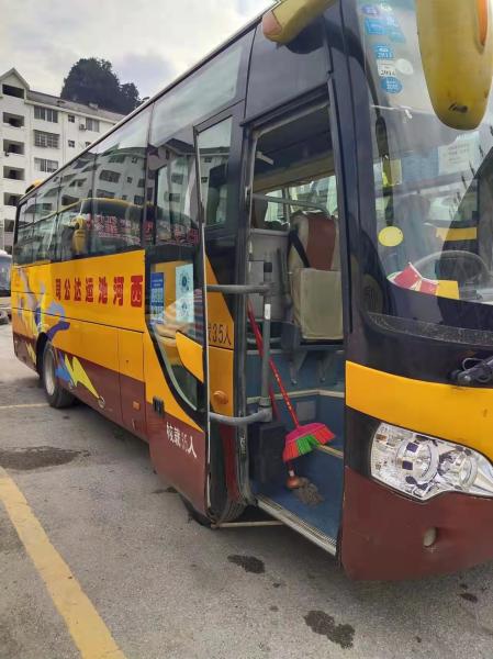Euro III Mini Hiace Bus Yutong Used Coach Bus 35 Seats Passenger Bus