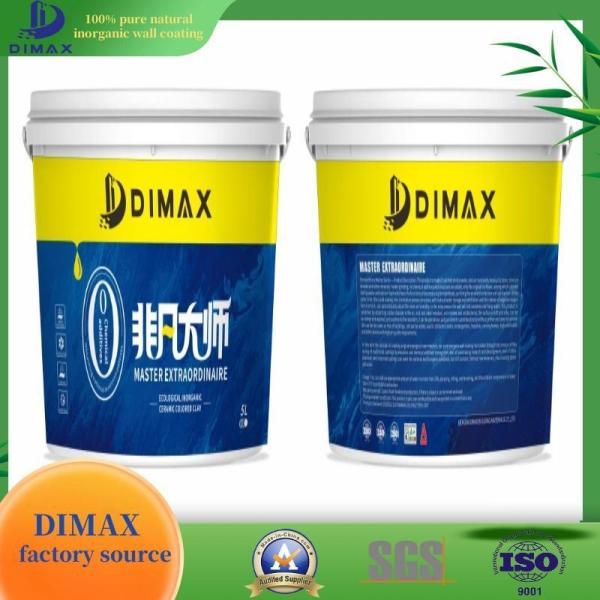 Purify Air A1 Grade Fireproof Breathable Mineral Inorganic Paint Level Finish Coat
