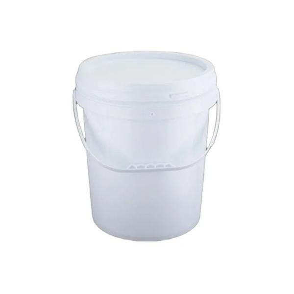 Heavy Duty Commercial Round Plastic Tubs With Handles Snap On Lid And Custom Logo Printing