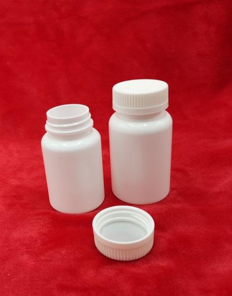 No Broken 120ml Plastic Pill Bottles HDPE Material Full Set For Medical Tablet Packaging