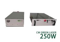 Laser à fibre verte accordable au laser CW nanoseconde monomode 250 W