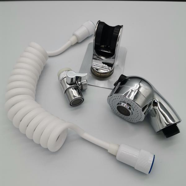Single Handle ABS Bath Room Basin Tap with Hair Salon Shower Spa and Pet Shower Head