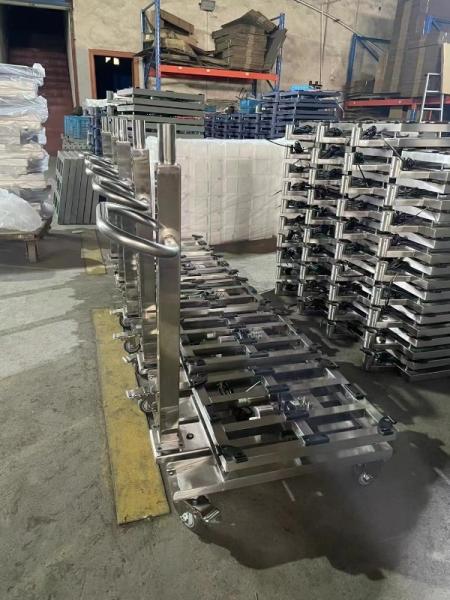 Échelle de banc industriel mobile en acier inoxydable de haute précision de 200 kg à 800 kg Échelle de pesage