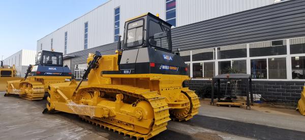 Forced Lubrication Track Type Bulldozer Crawler Type 220HP With 3 Forward 3 Reverse Travel