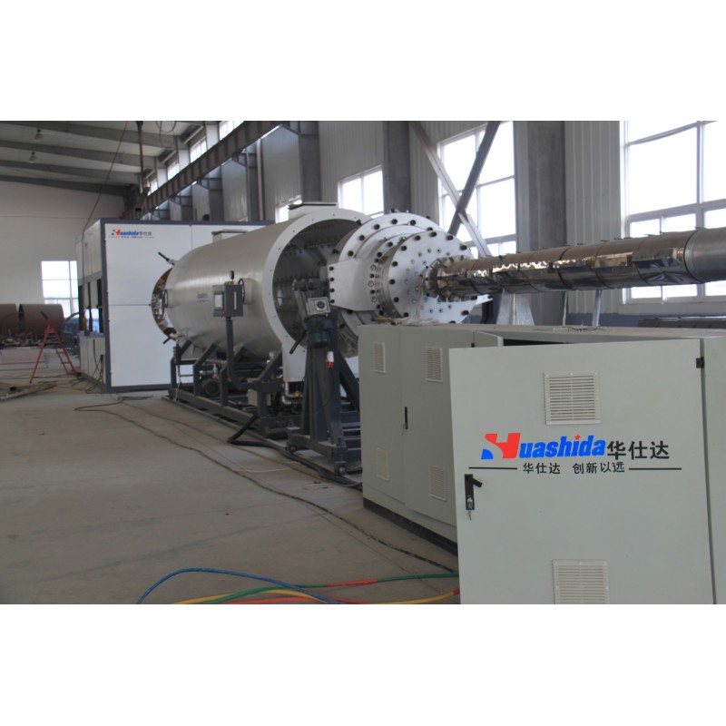 HDPE Plastic Jacket Pipe Pre-Insulated Pipe Casing Extrusion Line
