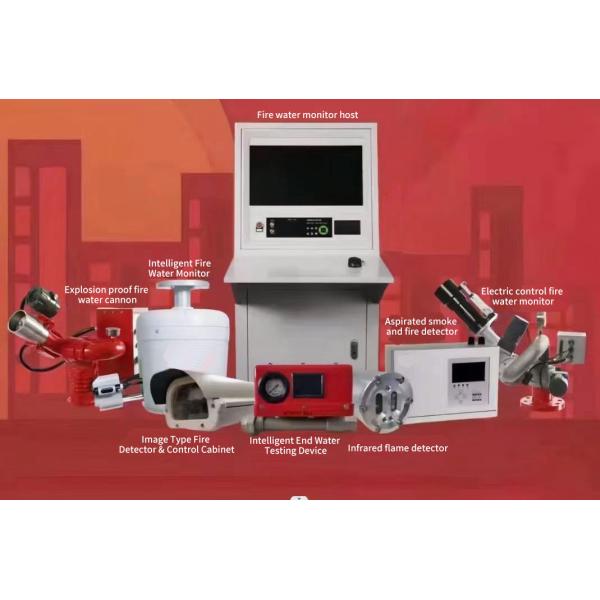 5L/10L/20L/30L/40L/50L Rated Flow Fire Fighting Monitor Ideal for Explosion-Proof Places