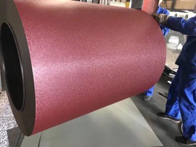 Matt/Wrinkled surface color coated steel coil for constructionral6005,ral3005 and so on
