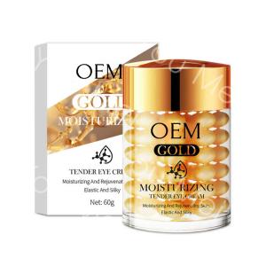 Silicona sin oro Niacinamida Crema para ojos Máscara Hidratante Blanqueador OEM
