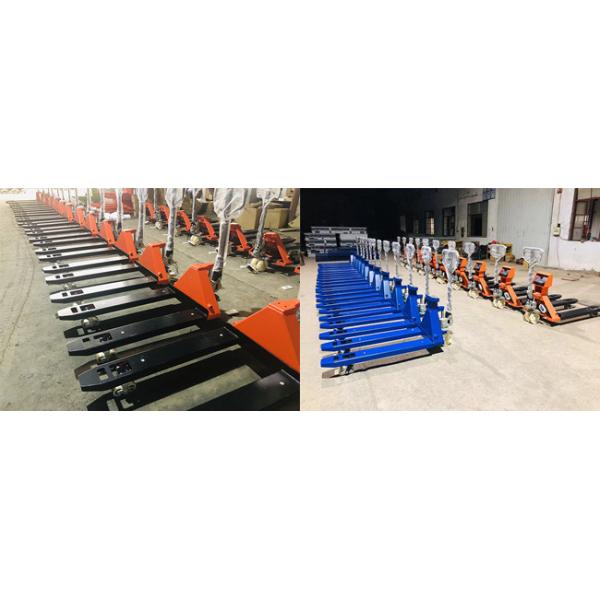 Stainless Steel 2T Pallet Jack Scale Truck With Weight Indicator