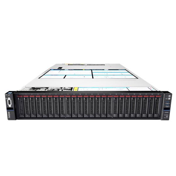 3.3GHz Processador Frequência principal Lenovo ThinkSystem SR665 Rack Server para Data Centers
