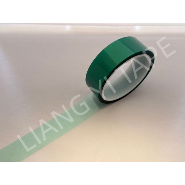 155℃ Green Polyester Silicone Tape High Temp Masking for PCB Soldering