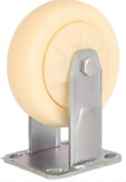 5'' Fixed Heavy Duty Nylon Polyamide Caster With Double Ball Bearing