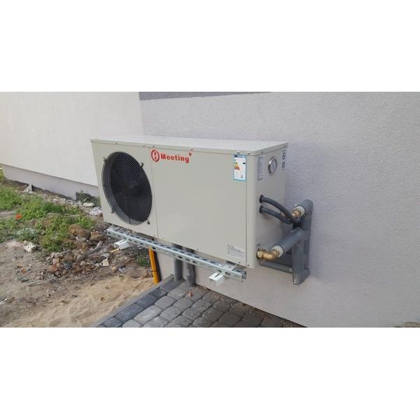 Copeland Valley Wheel Compressor  EVI Heat Pump Air - To - Water For Cold Climate 12KW