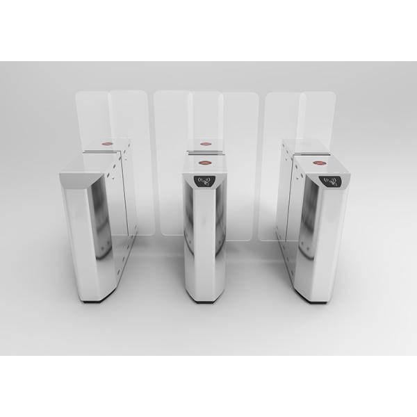 304 Grade Stainless Steel Full Height Turnstile with 5 Million Cycles and Face Recognition for Access Control