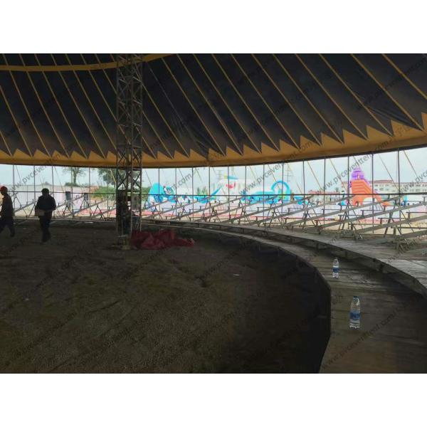 Colorful Roof Cover High Peak Tents , Pagoda Party Tent Decoration For Outside Event