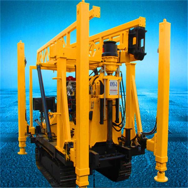 Machine de forage de base hydraulique de recherche géotechnique Xy-3 avec plateforme de forage