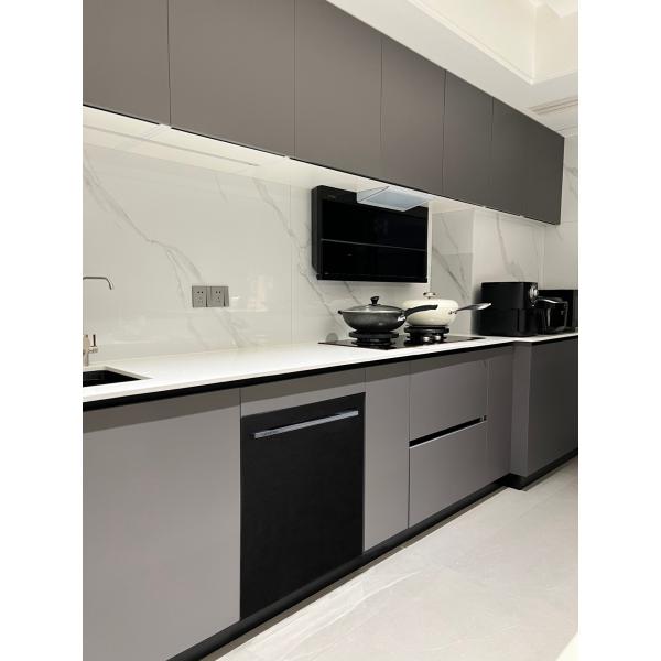 China Modern Simple Houses Furniture Design Custom Cupboard Kitchen Cabinets