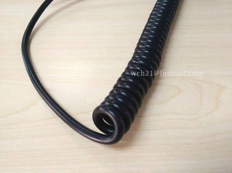 UL2517 Mobile Machinery PVC Curl Spiral Cable