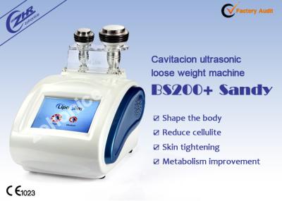 máquina do emagrecimento do corpo da cavitação 43KHZ/32KHZ com tela táctil de Digitas