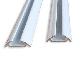 High Grade 6063 Aluminium Extrusion C Channel , Extruded Aluminum Sliding Channel