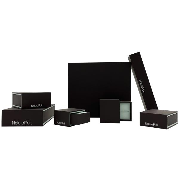 White Heavy Sleeve Drawer Jewelry Box Packaging For Ring Gift