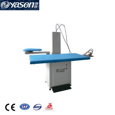 Hospital Clothes Ironing Table With  Pressing Machine And Steam Ironing System