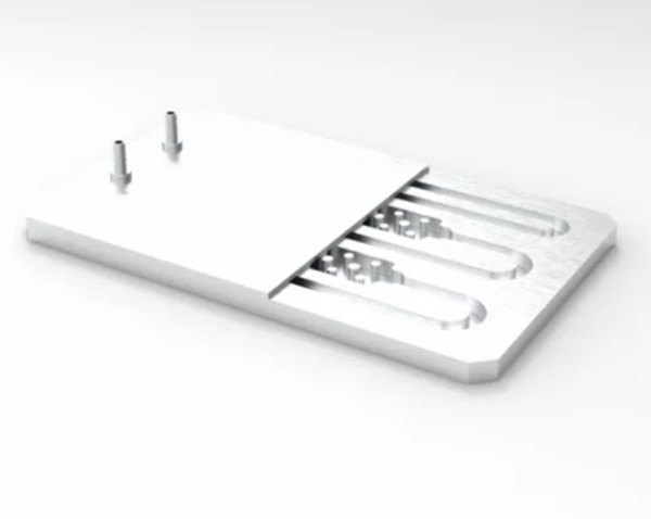 Паяя оборудование красоты теплоотвода плиты алюминиевой воды холодное использует ЕСЛИ