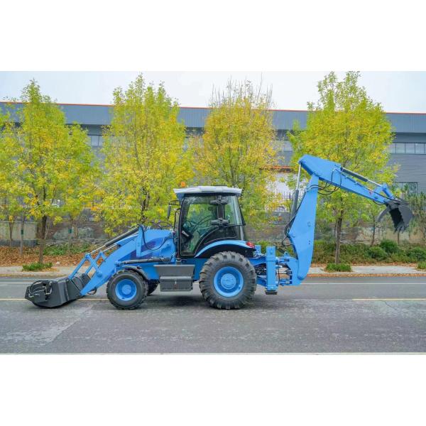 EPA Backhoe Loader with High Strength Materials and Air Cooling 7 Ton Compact Tractor