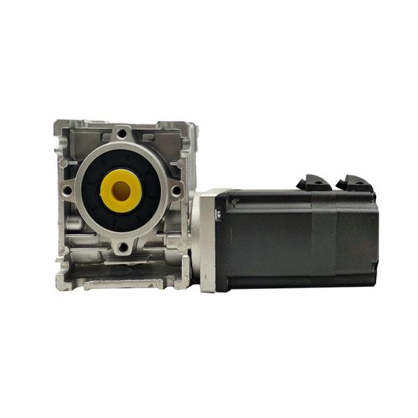 200W/300W/400W 60mm Brushless DC Motor 48V with worm gearbox Brushless DC worm geared motor