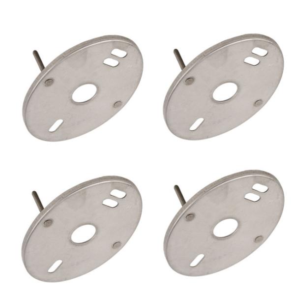 Custom Disc Foot Precision Metal Stamping Parts 416 Stainless Steel