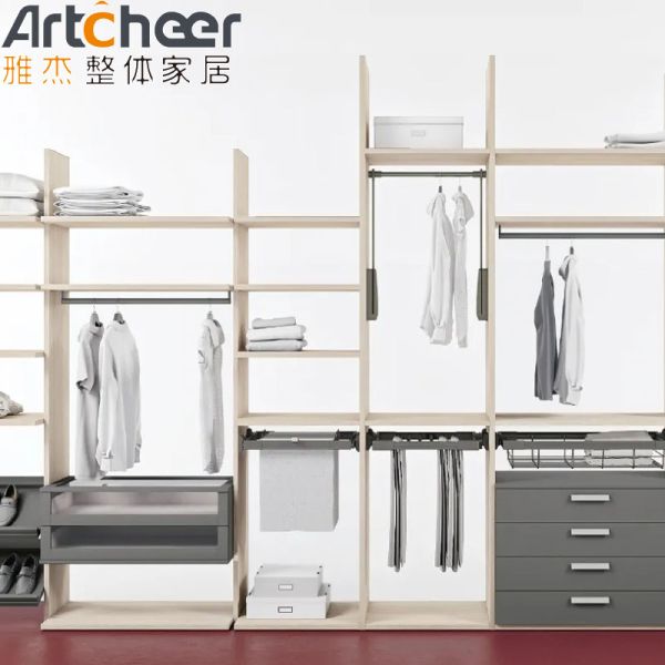 Modern Stylish Customized Size Wardrobe Closet with Eco-Friendly Material