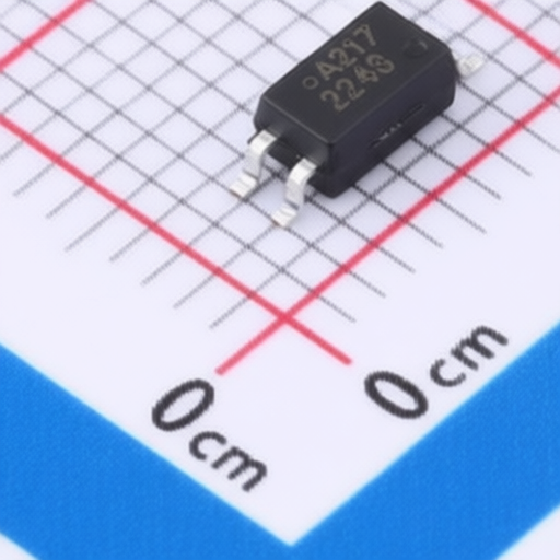 DC input single channel optocoupler Broadcom ACPL-217-500E featuring 2 microsecond response time and 50 percent CTR