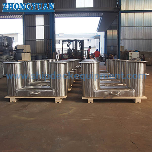Stainless Steel Double-Bitt Bollard for Shipboard Mooring & Towing | DIN 82607:1995