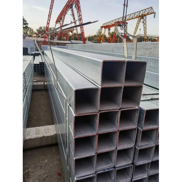 Galvanized Steel Square Pipe Thickness 0.5mm-25mm Channel Steel Standard Sizes