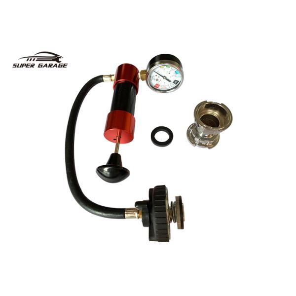 Durable Coolant Pressure Tester kits / Radiator Cap Test Kit 0-30Psi