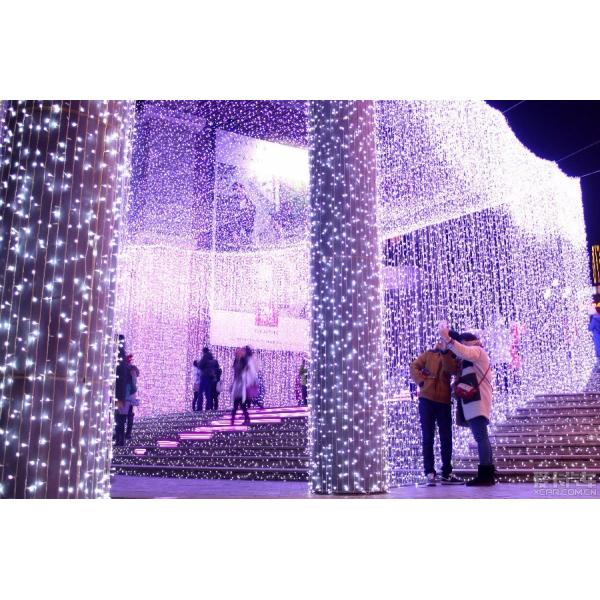 Проект Инсталляция Осветительные решения Внешнее украшение LED Рождественский мяч