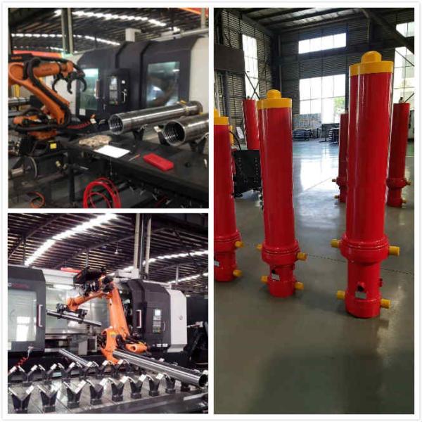 Welded Single Acting Hydraulic Ram Long Stroke 30 Inch 3x12 Hydraulic Press Cylinder