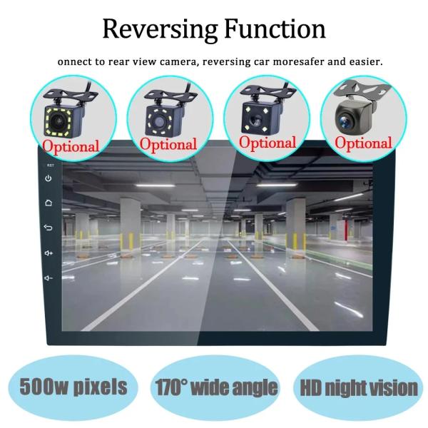 Главное устройство универсального автомобильного радио с операционной системой Android 11.0 и встроенным Android Auto