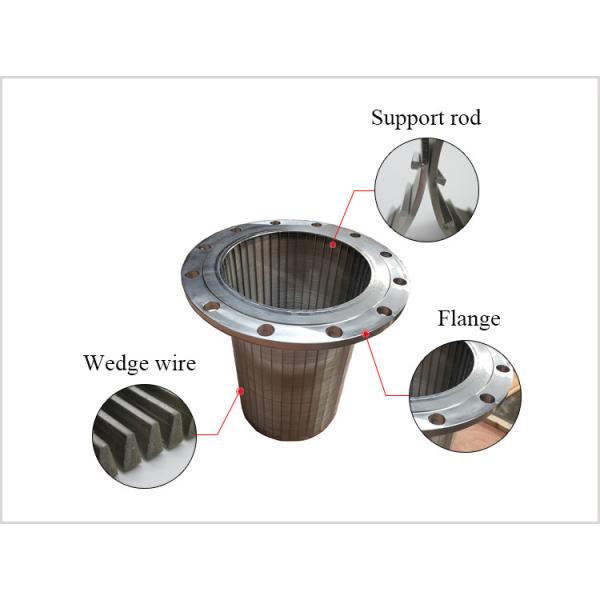 V SUS 304 316l экрана роторного барабанчика раны провода клина провода Shap