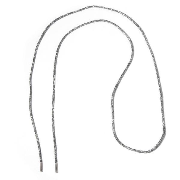 KC Jewelry Nickel Free 84cm Necklace Nylon Cord Handmade Weaved