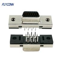 conector vertical fêmea do PWB de SCSI da posição do grau 14 do conector 180 de 1.27mm MDR