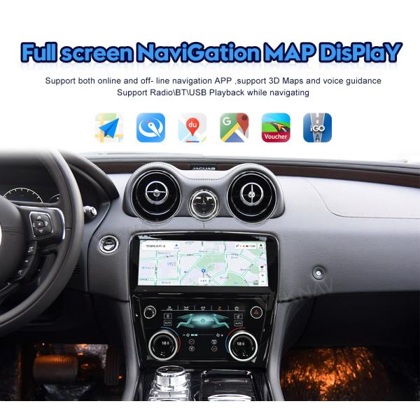 10.25 дюймовый сенсорный стерео для 2009-2018 Jaguar XJ XJL Мультимедийный проигрыватель Стерео Android GPS навигация Carplay